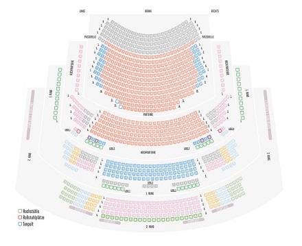 seating plan Großer Saal Musiktheater