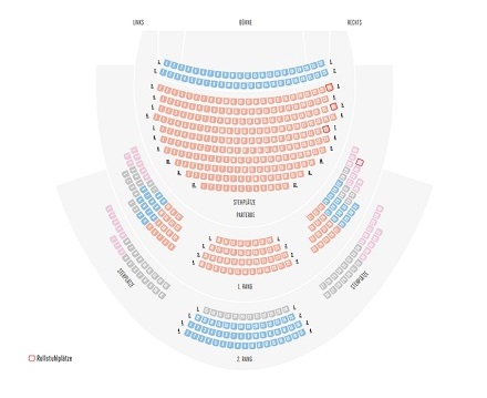 seating plan Schauspielhaus Promenade