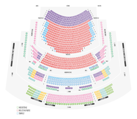 seating plan Großer Saal Musiktheater