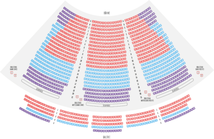 seating plan Großer Saal Brucknerhaus