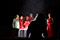 Der diskrete Charme der Bourgeoisie Katharina Hofmann, Theresa Palfi, Hanna Kogler, Horst Heiss, Benedikt Steiner, Jan Nikolaus Cerha © Hewrig Prammer